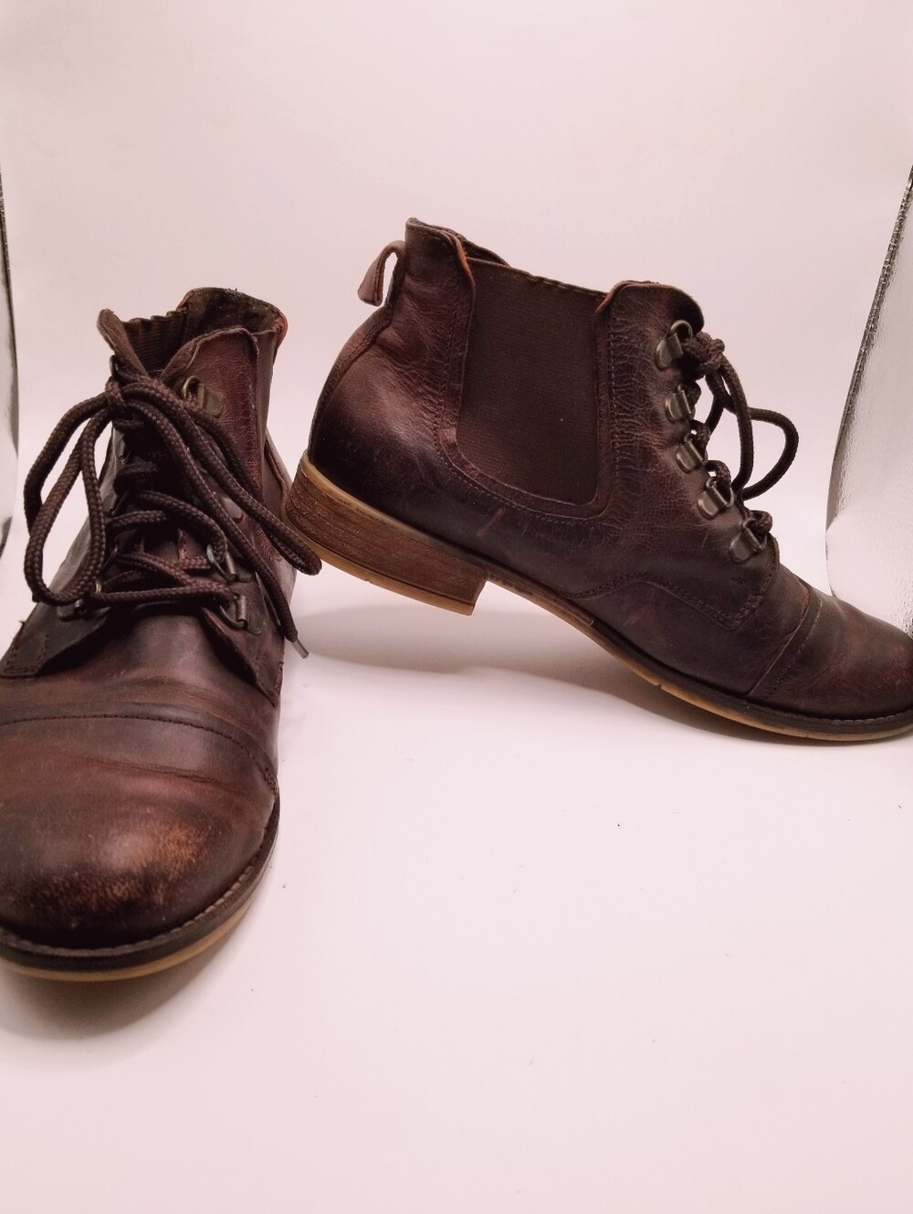 Josef Seibel Brown Leather Ankle Booties EU 39 US 8.5